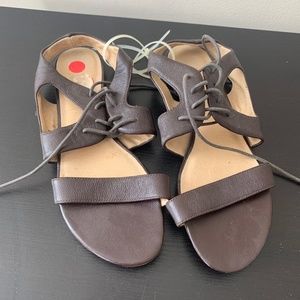 Jeffer Cambell sandals flat 9